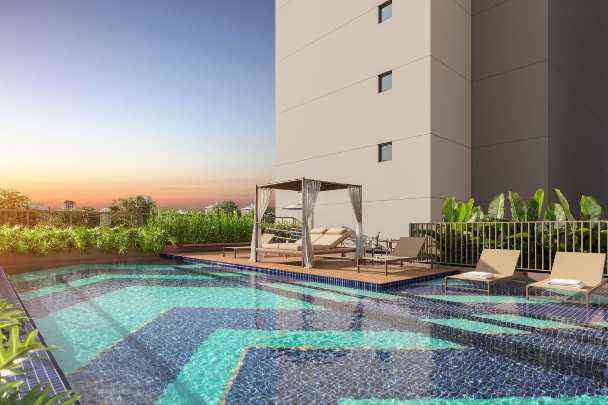 Piscina Aldulto com Deck Molhado