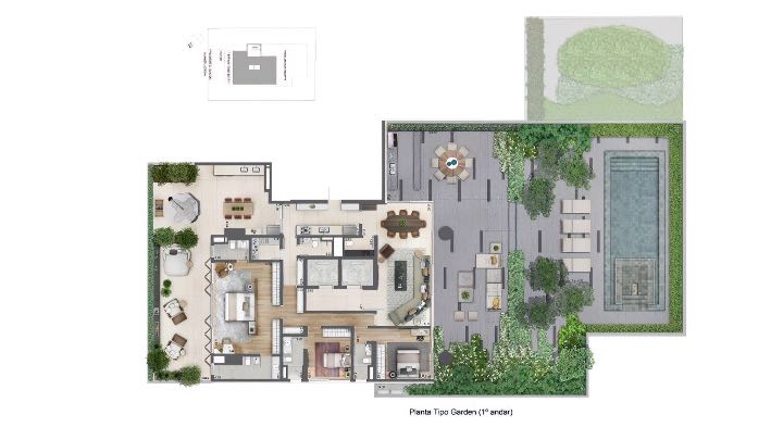 Apto. Tipo - 585 m²