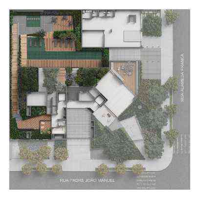 Implantação Primeiro Pavimento